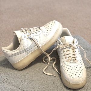 Nike Air Force 1 star cut-outs